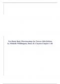 Test Bank Basic Pharmacology for Nurses 18th Edition by Michelle Willihnganz, Bruce D. Clayton Chapter 1-48