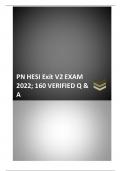 2022 june Hesi PN Hesi Exit Exam V2 with ALL Answers 140/140 ACTUAL EXAM 100% CORRECT!!