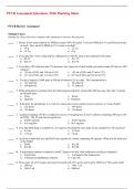 PTCB Assessment.Questions With Marking Skim.