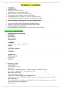 OSCE respiratory notes