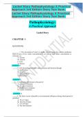 Lachel Story Pathophysiology A Practical Approach 3rd Edition Story Test Bank.