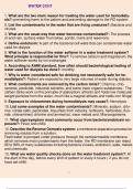 Water CCHT 1. What are the two main reason for treating the water used for hemodialysis? preventing harm to the patient and preventing damage to the RO system 2. List the contaminants in the water that are living creatures? Bacteria and virus