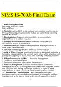 NIMS IS-700.b Final Exam with complete Questions and Answers