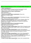 WGU D080 Managing in a Global Business Environment- 2023 NEW Study Guide- Completed FROM UNIT 2-4-5-3-6