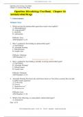 OpenStax Microbiology Test Bank Chapter 14: Antimicrobial Drugs