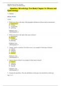 OpenStax Microbiology Test Bank Chapter 16: Disease and Epidemiology