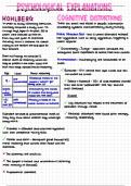 Cognitive explanations of offending summary