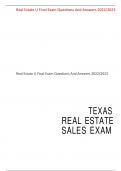 TEXAS REAL ESTATE 