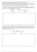 Organic chemistry homework examples 