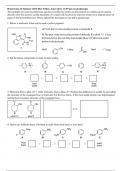 Organic chemistry homework questions 