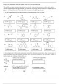 Organic  chemistry homework examples