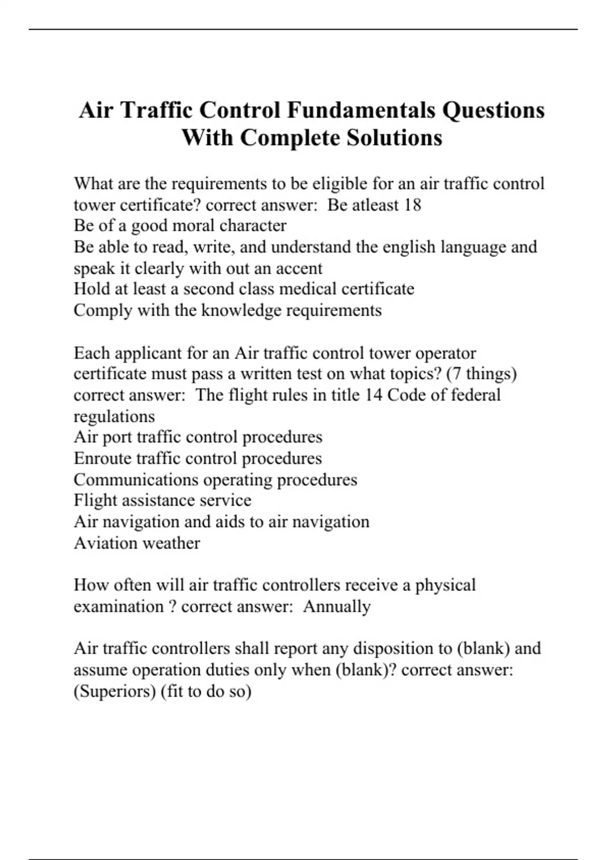 Air Traffic Controller FAQs: What You Should Know Before Becoming