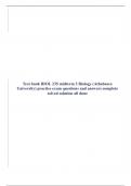 Test bank BIOL 235 midterm 2 Biology (Athabasca University) practice exam questions and answers complete solved solution all done