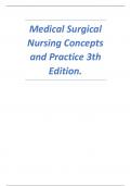 Caring for Medical-Surgical Patients Medical-Surgical Nursing Concepts & Practicev