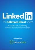 Linkedin cheat sheet 