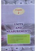 Units and measurement notes( class 11 Physics)