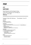 Aqa AS History 7041/2A May2023 Question Paper