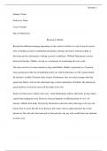 Prompt:  Works of literature often depict acts of betrayal. Friends and even family may betray a protagonist; main characters may likewise be guilty of treachery or may betray their own values. In a well-written essay, analyze the nature of the betrayal a