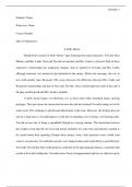 Essay About A Doll House