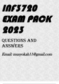 INF3720 EXAM PACK 2023