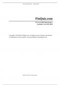 FinQuiz-Level3MockVersion1PMQuestions