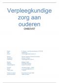 OHBOV07 Verpleegkundige zorg aan ouderen (cijfer 9)