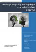 Verpleegkundige zorg aan zorgvragers in de palliatieve fase (cijfer 9)