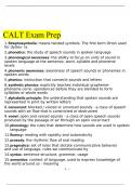 CALT Exam Study Guide | 400  Questions | 100% Correct Answers (Bundle Pack Solution)