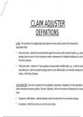 Summary -   RMI 4115|CLAIM ADJUSTER 