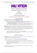 psych 170 syllabus hunter college