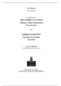 Maximize Your Exam Performance with the Reliable [American Destiny Narrative of a Nation, Concise Edition, Combined Volume,Carnes,3e] Test Bank