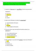 APEA 3P Nisha Final Exam QUESTIONS WITH VERIFIED ANSWERS 2023! RATED A+