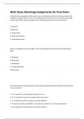 N321 Davis Advantage Assignments for Final Exam Questions with 100% Correct Answers