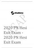 2020 PN Hesi Exit Exam - 2020 PN Hesi Exit Exam