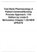 Test Bank Pharmacology APatient-Centered NursingProcess Approach, 11thEdition by Linda