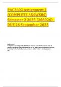 PAC2602 Assignment 2 (complete Answers) semester 2 2023