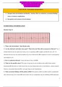 NR 341 Complex Adult Health Nursing CASE STUDY EXERCISE 2023 Dysrhythmia Interpretation 1