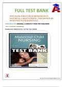 McKinney: Evolve Resources for Maternal-Child Nursing, 5th Edition with rationale