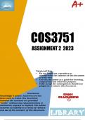 COS3751 BUNDLE 2023