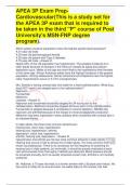 APEA 3P Exam PrepCardiovascular EXAM 2023