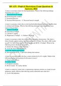  NRNP 6635 MID TERM 2023 Latest Questions and Answers AllCorrect Study Guide, Download to Score A