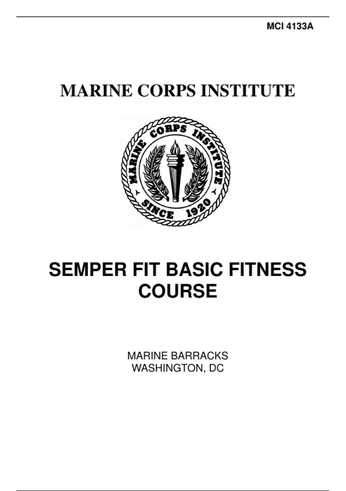 Semper Fit Basic Fitness Course Guide 2023 with complete solution