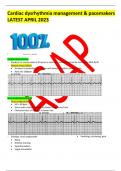 Cardiac dysrhythmia management & pacemakers LATEST APRIL 2023