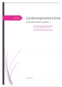 Cardiorespiratoire kinesitherapie 1: alle 3 de onderdelen