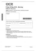 Complete OCR GCSE Business Exam Package