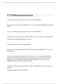 C719 Macroeconomics 136  Questions With Verified Answers