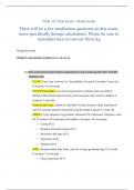 NUR 335 Peds Exam 1 Study Guide 50 questions total Chapter 4; Age specific- Chapter 9, 11, 12, 14, 15