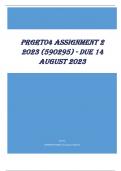 PRGRT04 Assignment 2 2023 (590295) - DUE 14 August 2023