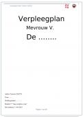 Tentamen verpleegplan