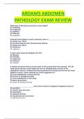 ARDAMS ABDOMEN PATHOLOGY EXAM REVIEW 2023